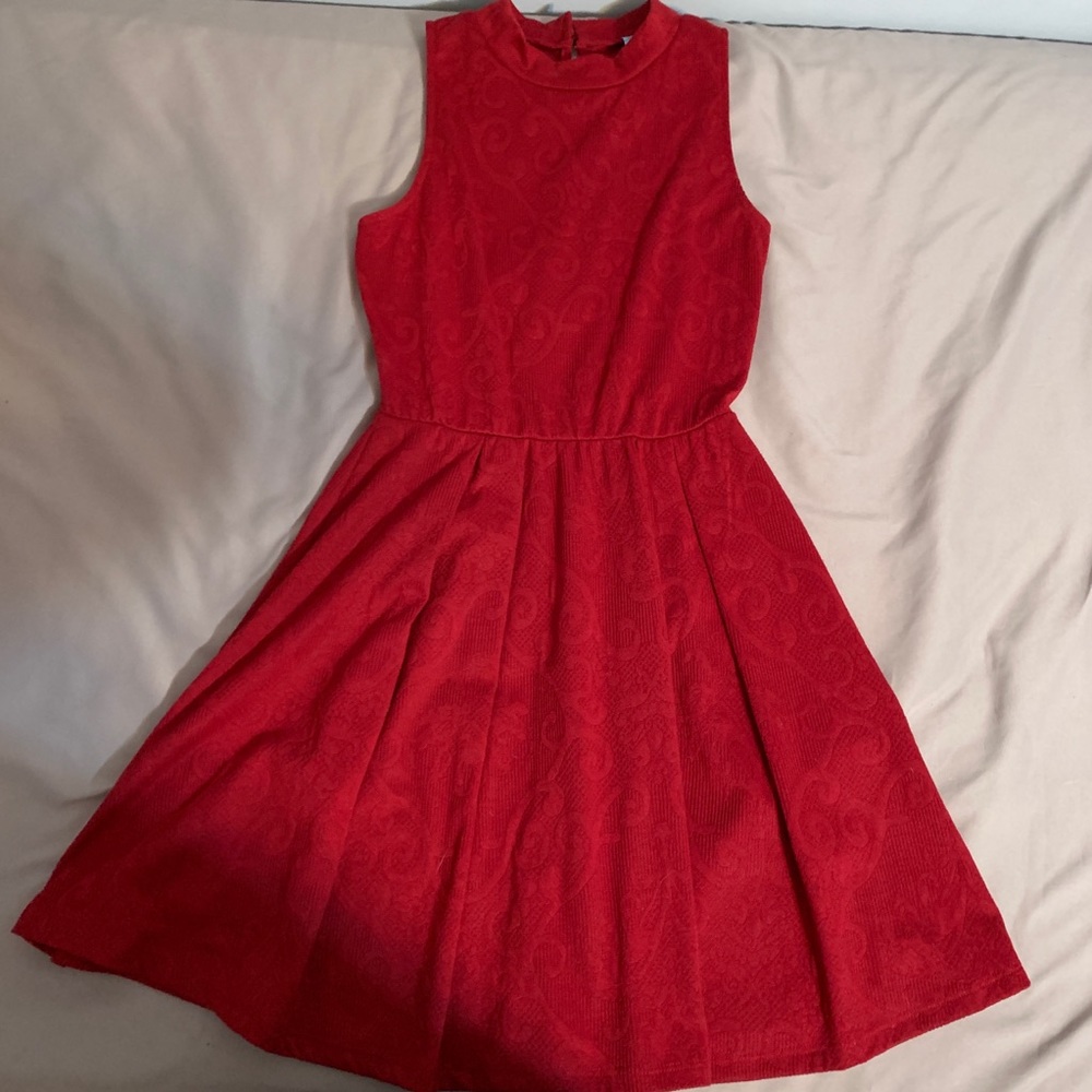 Francesca’s Red Dress
